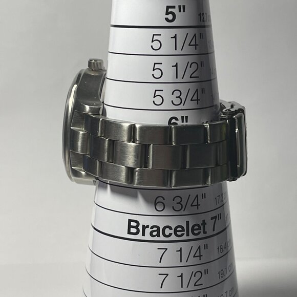 Kansas Jayhawks NCAA Stainless-Steel Kaleido Watch by Fossil NEW (RARE) - Picture 6 of 6